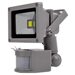 V-TAC LED Faro 10W con Sensore IP65 Bianco 6000K