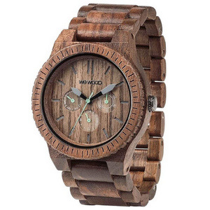 WEWOOD Orologio Analogico al Quarzo Uomo con Cinturino in Legno Kappa